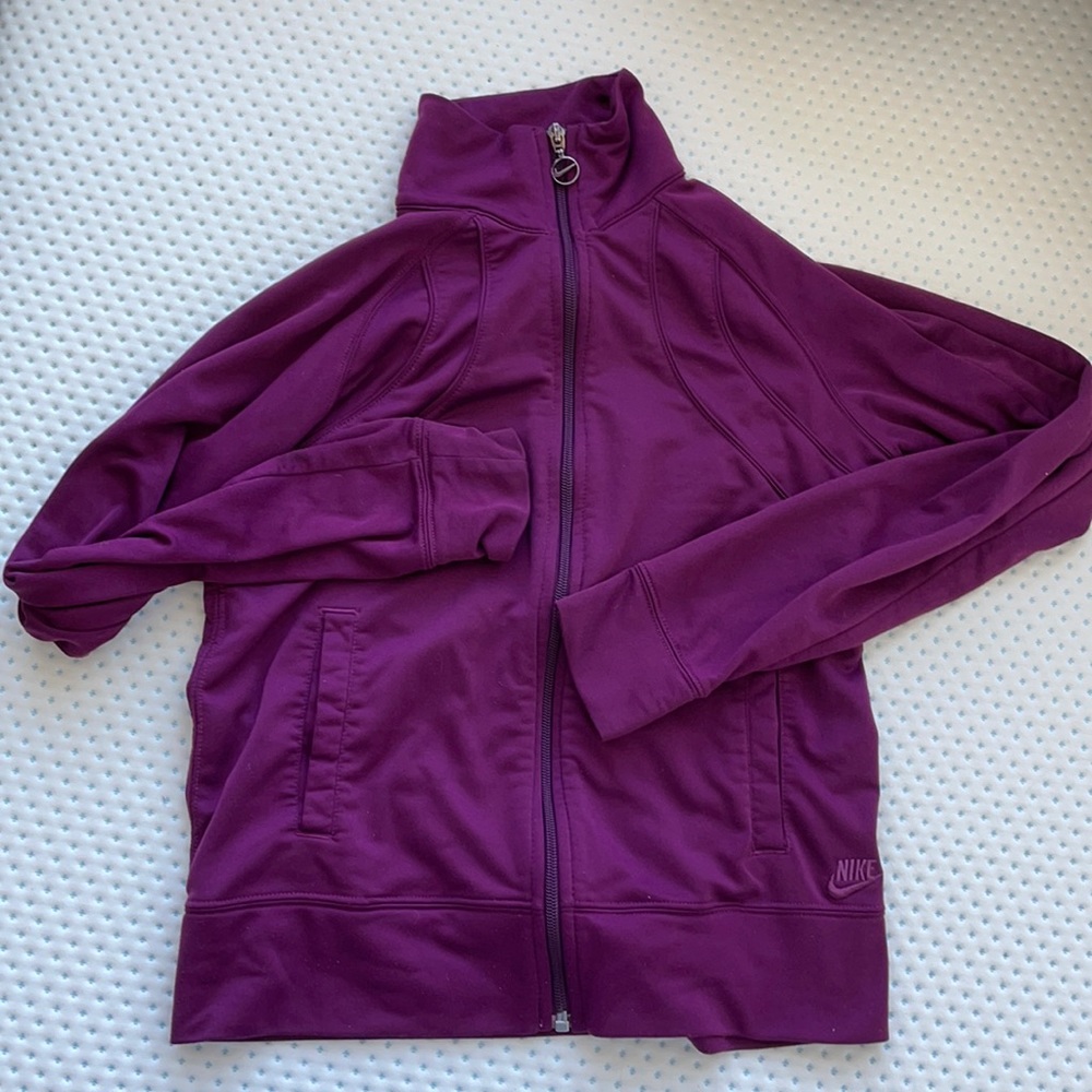 Nike zip-up track jacket
